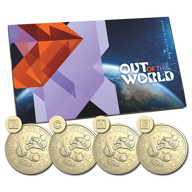 $1 2024 Out of this World Mintmark/Privy Mark Set