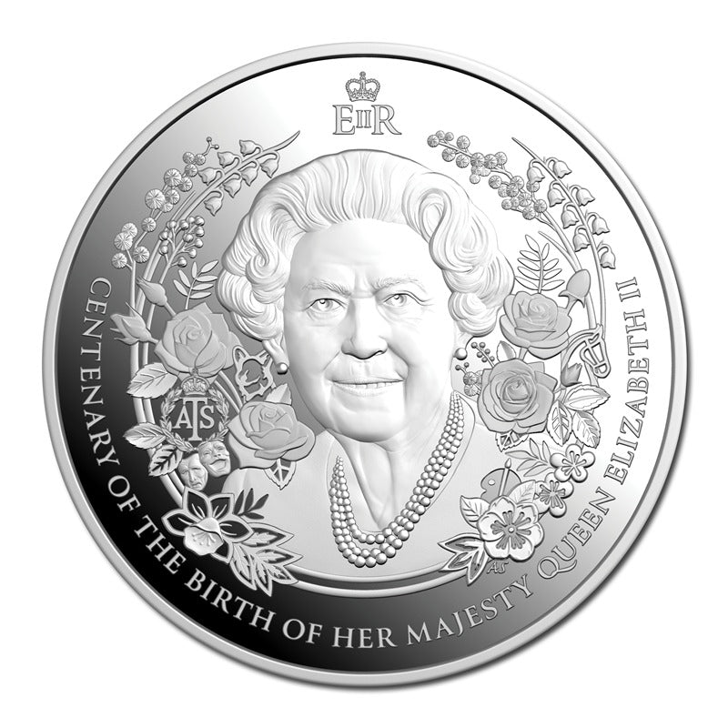 $5 2026 HM Queen Elizabeth II Centenary of Birth Silver Proof