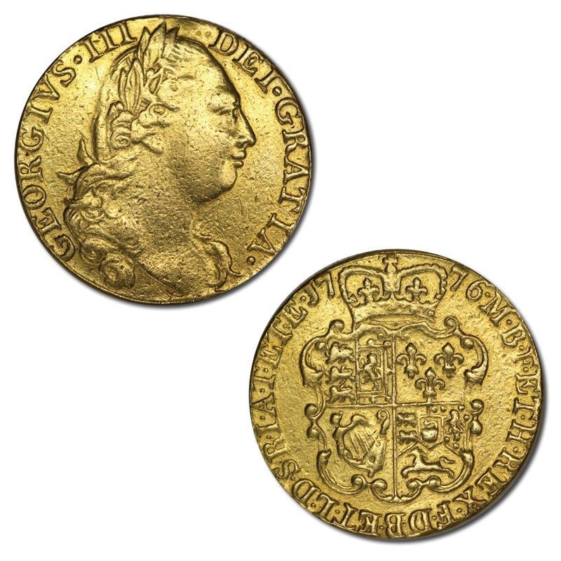 Great Britain 1776 George III Gold Guinea Ex: Jewellery