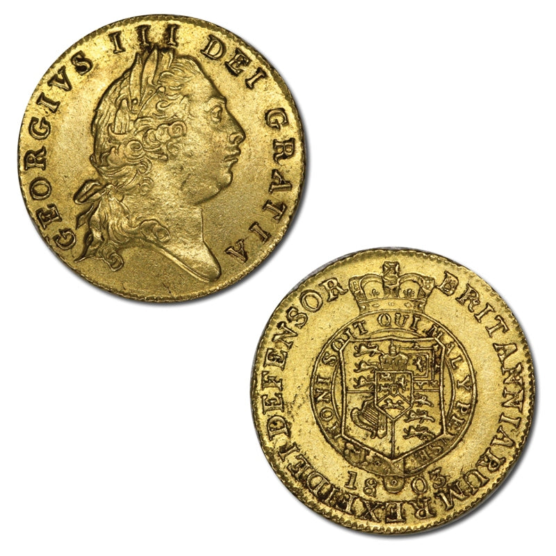 Great Britain 1803 Gold Spade Half Guinea