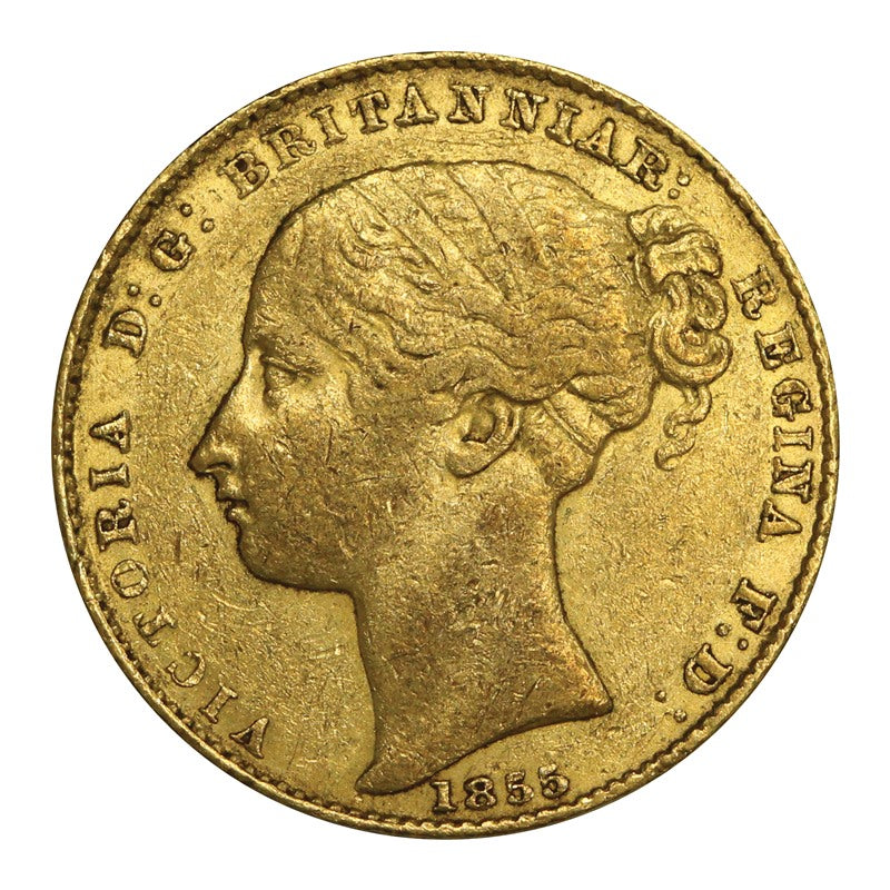 1855 Sydney Mint Gold Sovereign VF