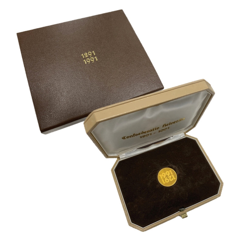 1991 Switzerland 250 Francs Gold UNC