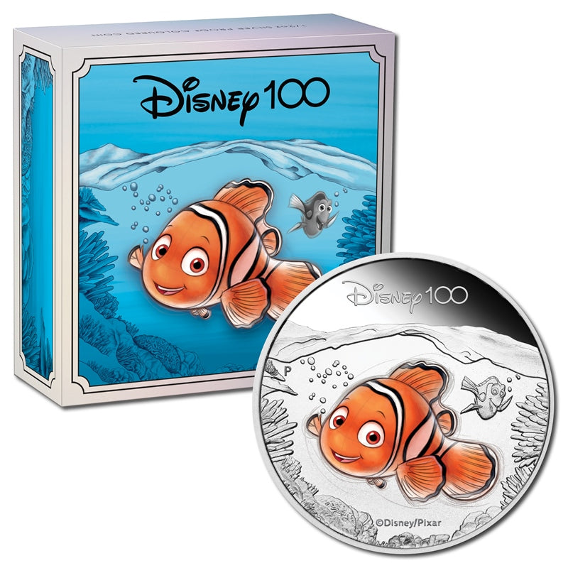Tuvalu 2023 Disney 100th Anniversary - Nemo 1/2oz Silver Proof