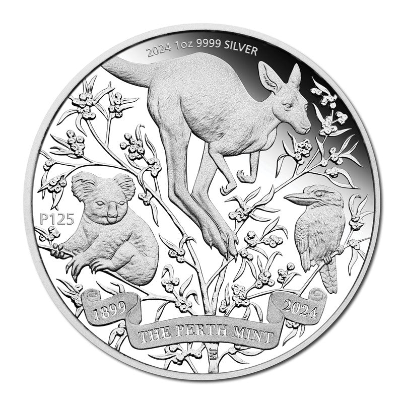 2024 The Perth Mint's 125th Anniversary 1oz Silver Proof