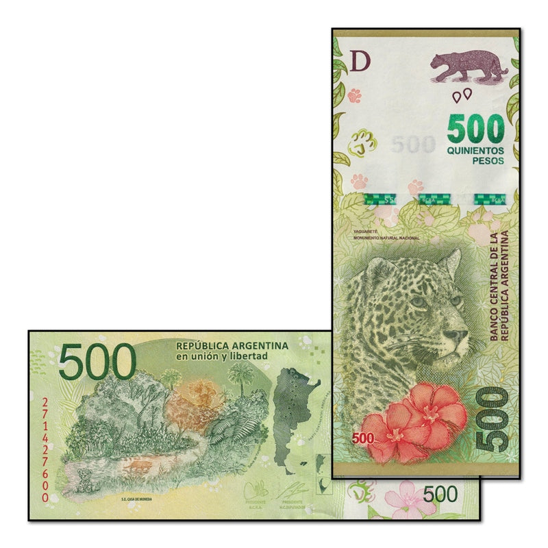 Argentina 2020 500 Pesos P.365 CFU