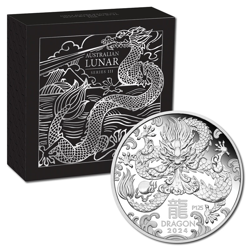 2024 Year of the Dragon Silver Proof Coins – M.R.Roberts - Wynyard