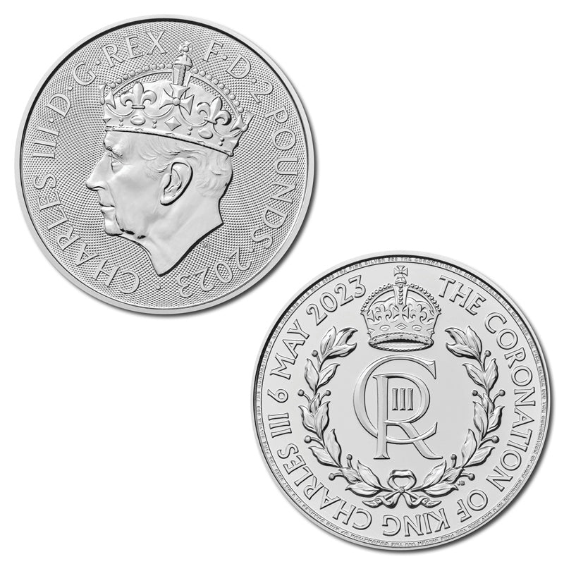 Great Britain 2023 Coronation 1oz Silver UNC - King Charles III