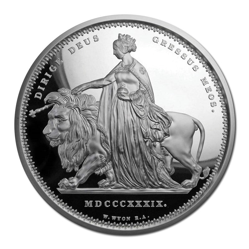 2019 Una and the Lion 1kg Silver Proof