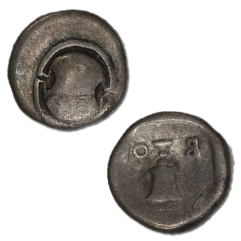 Greece, Boiotia, 395-340BC Hemidrachm/Triobol