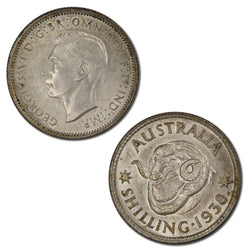 Australia 1938 Shilling
