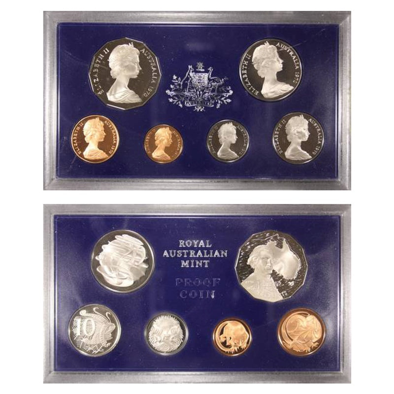 1970 6 Coin Proof Set - Cook Centenary