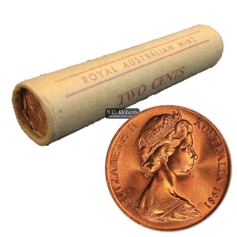 2c 1981 Royal Australian Mint Roll
