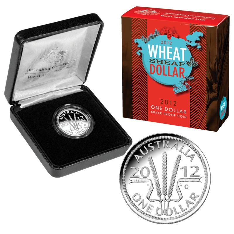 $1 2012 Wheatsheaf Silver Proof
