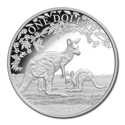 $1 2017 Kangaroo 1oz 99.9% Proof