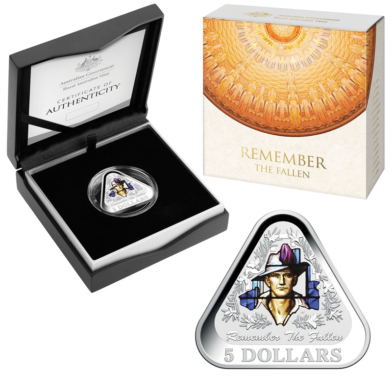 $5 2016 Remember the Fallen Triangle Silver Proof | $5 2016 Remember the Fallen Triangle Silver Proof reverse | $5 2016 Remember the Fallen Triangle Silver Proof box | $5 2016 Remember the Fallen Triangle Silver Proof obverse