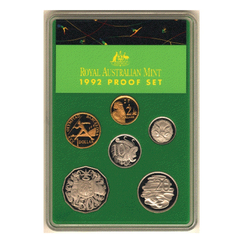 1992 Proof Set Barcelona Olympics Wynyard Coin Centre M.R