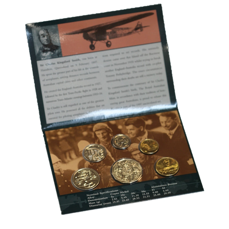 1997 Mint Set - Kingsford Smith - Wynyard Coin Centre – M.R.