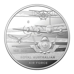 $1 2021 Heroes of the Sky RAAF Silver Proof