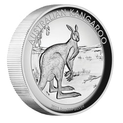 2013 Kangaroo High Relief 1oz Proof