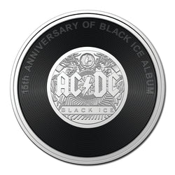 20c 2023 AC/DC Black Ice UNC