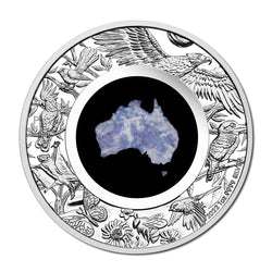 2022 Great Southern Blue Lepidolite 1oz Silver Proof
