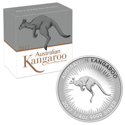 2017 Australian Kangaroo 1/4oz Silver