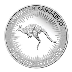 2017 Australian Kangaroo 1/4oz Silver