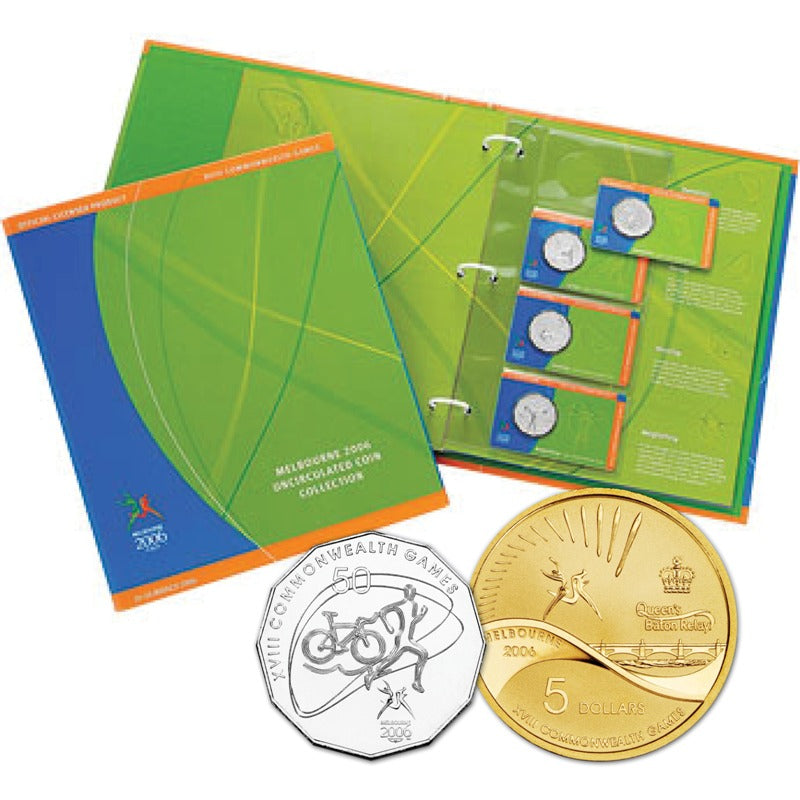 2006 Commonwealth Games 18 Coin Set