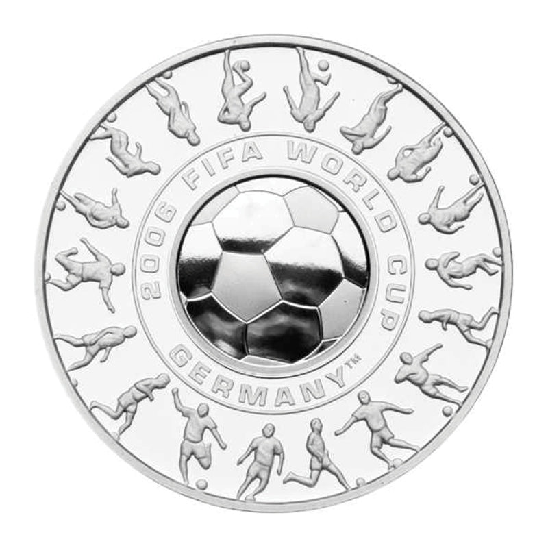 2006 FIFA World Cup Germany 1oz Silver Proof - Wynyard Coin Centre