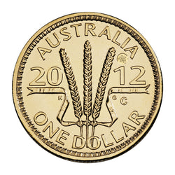 $1 2012 Wheat Sheaf Bluebell Counterstamp