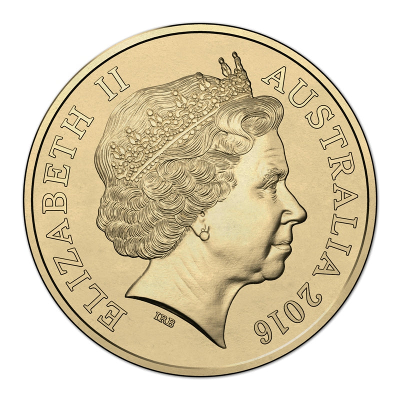 $1 2016 100 Years of ANZAC Al/Bronze UNC