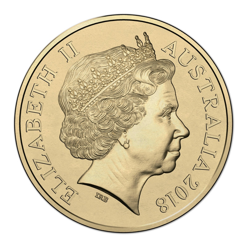 $1 2018 100 Years of ANZAC Al/Bronze UNC