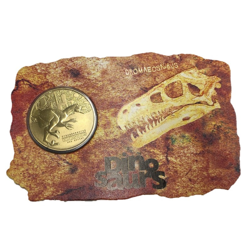 Tuvalu 2002 $1 Dinosaurs Carded
