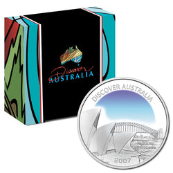 2007 Discover Australia - Sydney 1oz Silver Proof