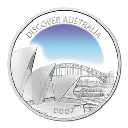 2007 Discover Australia - Sydney 1oz Silver Proof