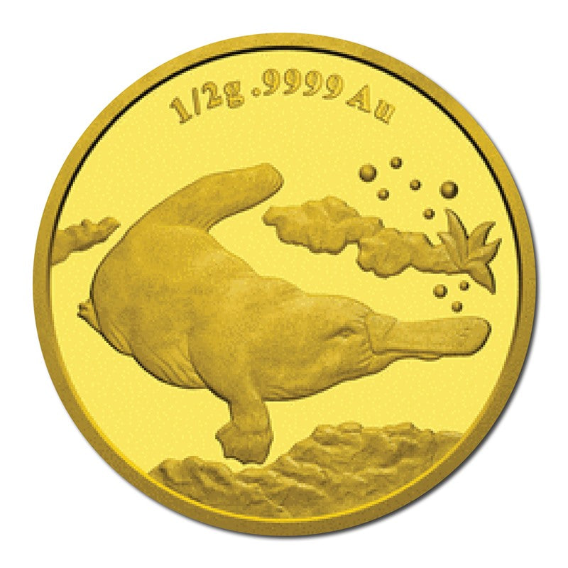 $2 2014 Platypus Gold Proof