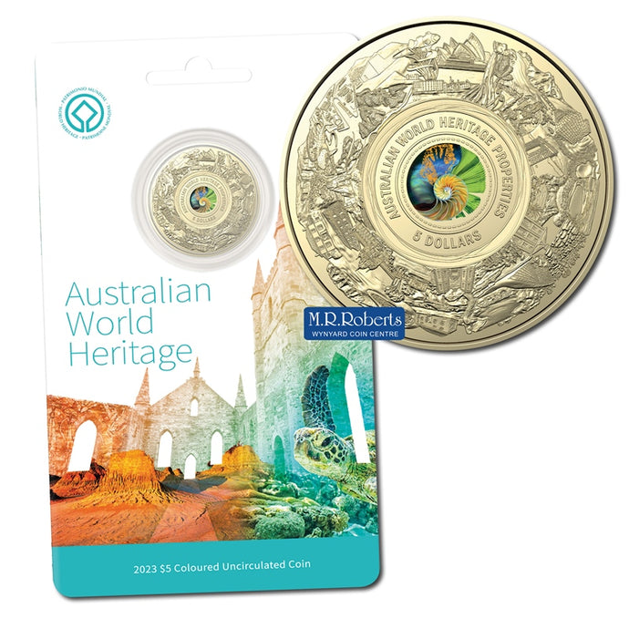 $5 2023 Australian World Heritage Properties UNC