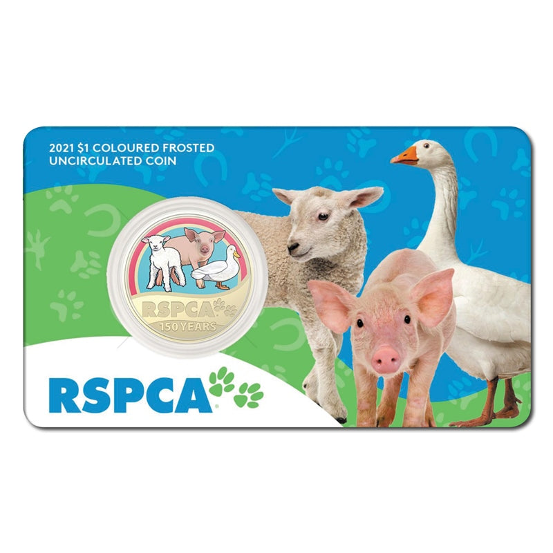 $1 2021 RSPCA 150th Anniversary UNC - Farm Animals