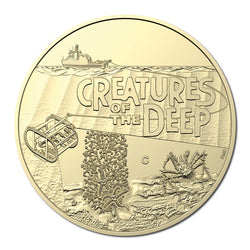 $1 2023 Creatures of the Deep 'C' Mintmark UNC - Set Of 5