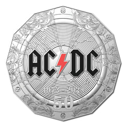 50c 2023 50th Anniversary of AC/DC Coloured UNC