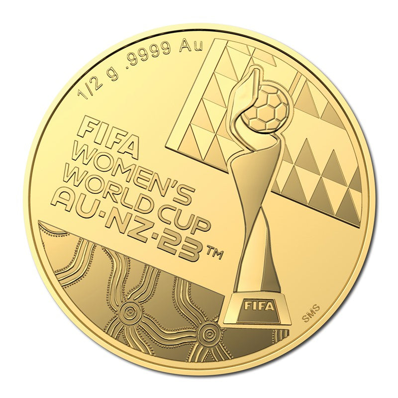 $5 2023 FIFA Women's World Cup™ 0.5g Gold UNC