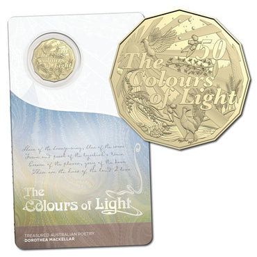 50c 2025 Dorothea Mackellar - The Colours of Light UNC