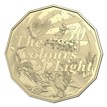 50c 2025 Dorothea Mackellar - The Colours of Light UNC