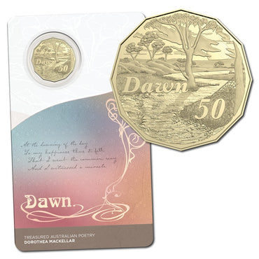 50c 2025 Dorothea Mackellar - Dawn UNC