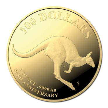 $100 2023 Kangaroo Series - Mob of Thirty Gold Proof