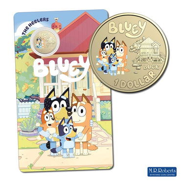 $1 2024 Bluey Dollarbucks Al/Bronze Coloured UNC - The Heelers