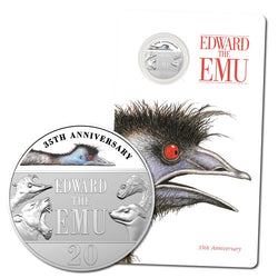 20c 2023 Edward the Emu UNC