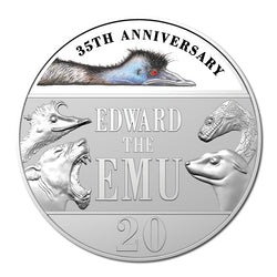 20c 2023 Edward the Emu UNC