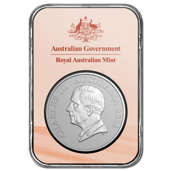 $1 2024 Kangaroo 1oz Silver UNC - Desert Life