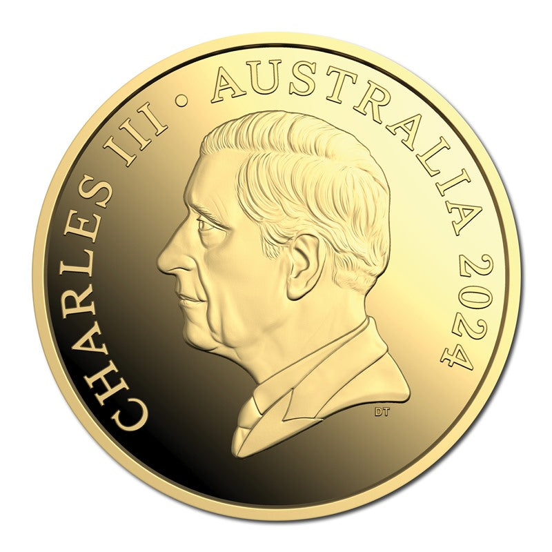 $10 2024 Kangaroo 1/10oz Gold Proof - Desert Life